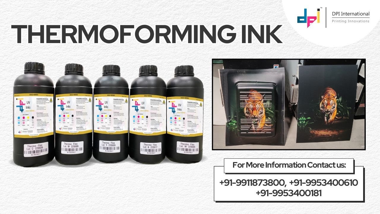 👉Thermoforming Ink For UV Printer...