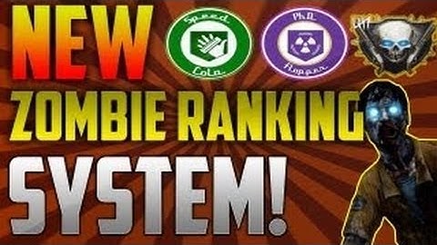 Black Ops 2 *NEW* Ranking System EXPLAINED - BO2 Zombies FAST MAX Rank / Level - Leveling Up