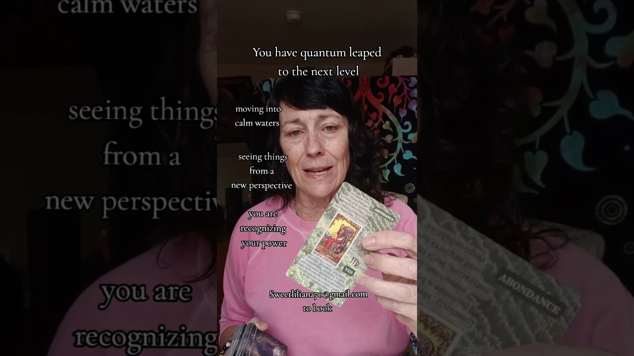 You have Quantum leaped  #tarot #oracle #alchemy #ascension #asmr #fyp #manifestation  