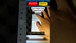 Cara Hapus Data Penjelajahan Di Chrome