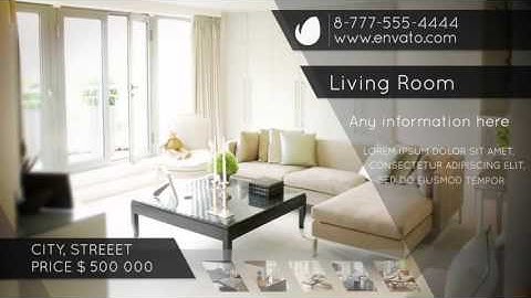 Real Estate Clean Slideshow After Effects Template