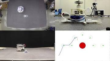 Stanford Space Robotics Facility: Obstacle Avoidance (four views)
