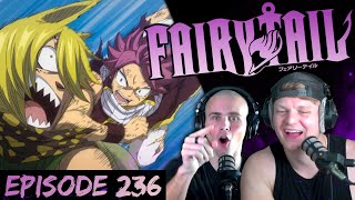 NATSU VS JACKAL! Fairy Tail Episode 236 REACTION!