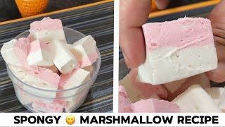 MARSH MALLOW RECIPE 😋 | EASY TRICK OF MAKING MARSH MALLOW 🤫| CHILDRENS FIRST LOVE ❤️