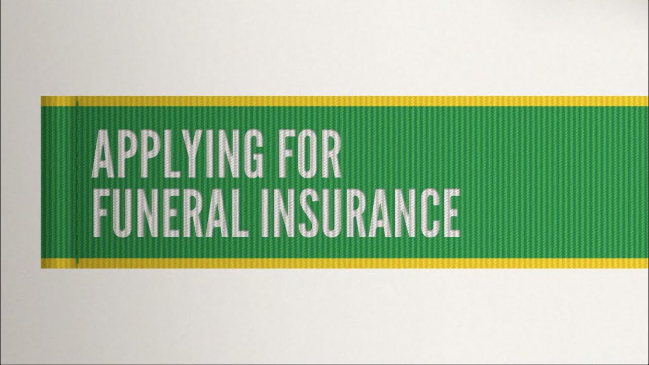 Applying for funeral Insurance YouTube