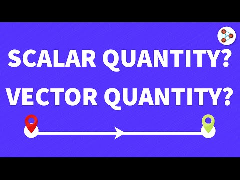 Video: Ano ang vector at scalar sa pisika?