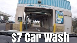 $7 Touchless Drive-Thru Car Wash - Worth It? 