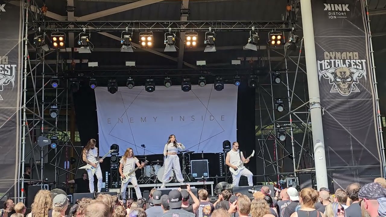 Enemy inside - Crystallize  live at dynamo metal fest 2023 the netherlands