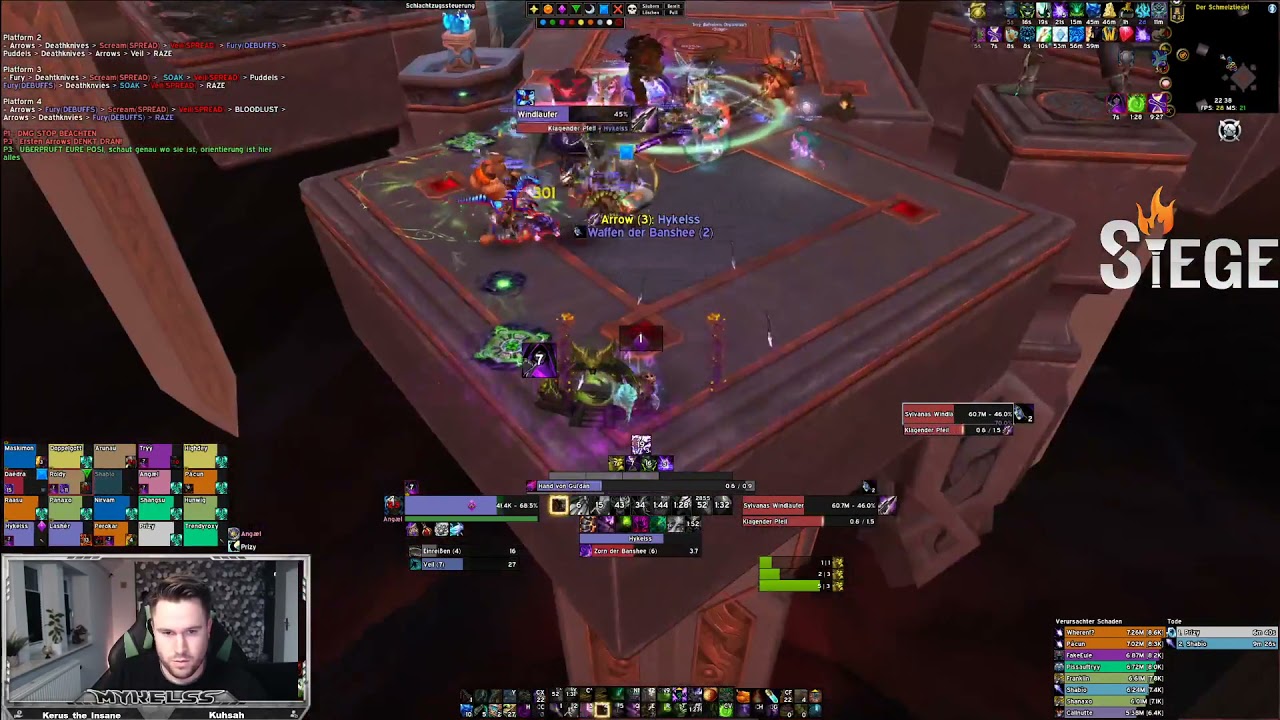 Sylvanas Mythic Kill moment