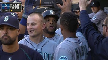 SEA@MIN: Cano opens scoring with RBI groundout