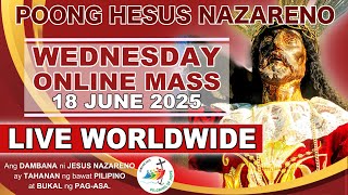 LIVE: Quiapo Church Mass Today · 18 June 2025 (WEDNESDAY) · HEALING MASS
