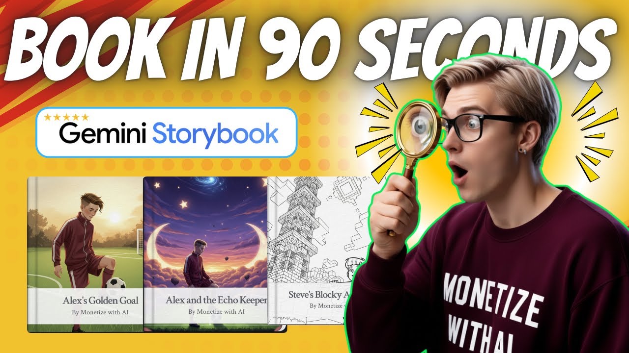 Gemini Storybook Tutorial: Create a Personalized Story Book in 90 ...
