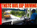 Tnstc Route Bus Overtaking Town Bus | U Turn