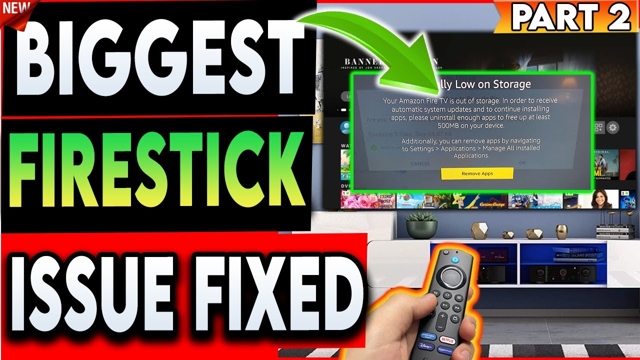 🔴BIGGEST FIRESTICK ISSUE FINALLY FIXED PART 2