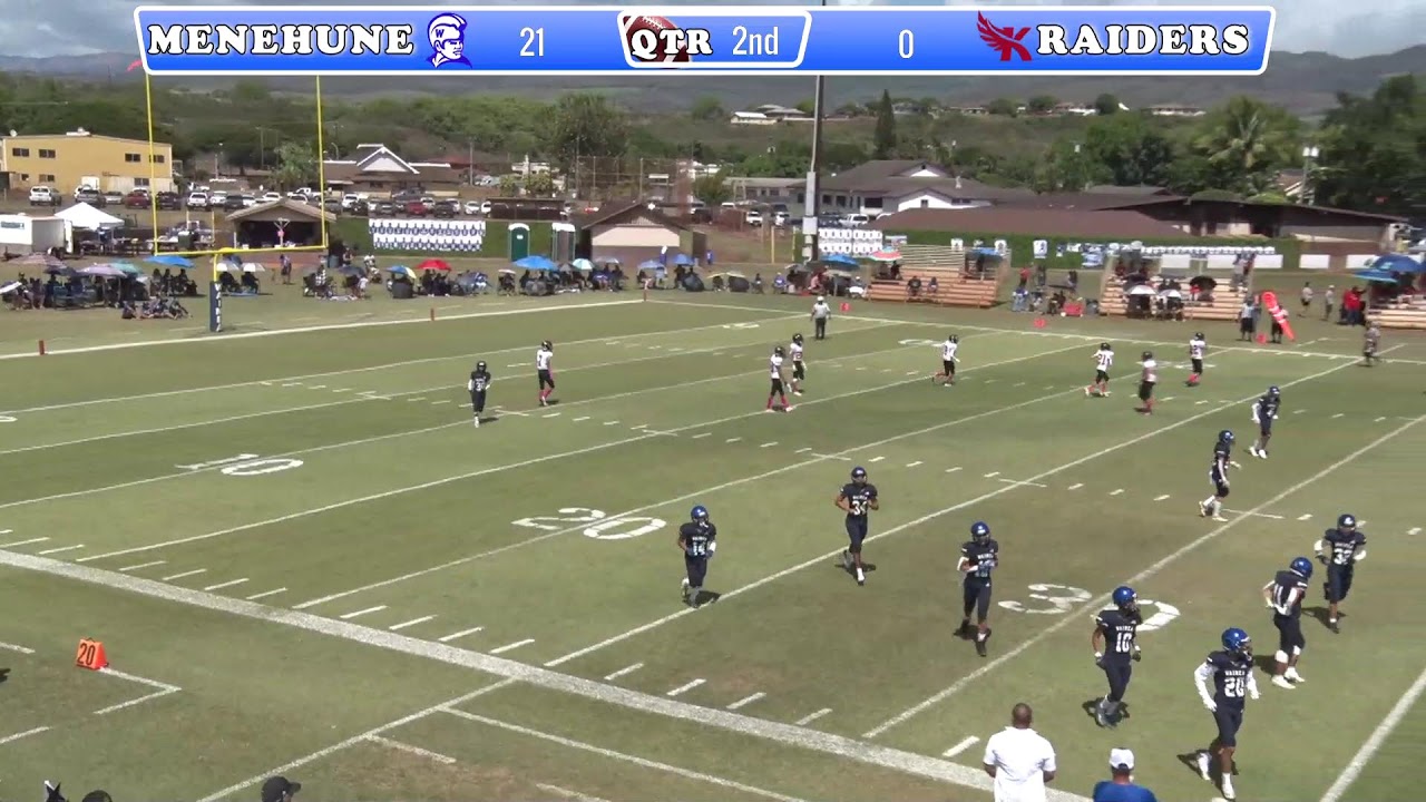 Whs jv football vs kauai high red raiders 10 22 22 youtube
