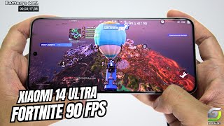 Xiaomi 14 Ultra Fortnite Gameplay | Snapdragon 8 Gen 3