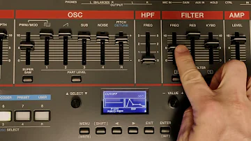 Roland Juno X Factory Scenes Demo