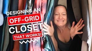 Closet renovation in our off-grid home