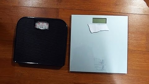 digital vs analog bathroom scales