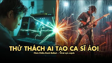 Bí Mật Tạo Ca Sĩ Ảo Hát & Biểu Diễn Rock Ballad Bằng AI – Gây Sốt Với Ca Khúc “Mưa Chiều”!