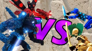 Titans Vs T13 Part 1 Stop Motion.