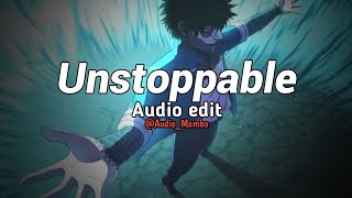 Unstoppable || Audio edit || edit audio || Audio_Mamba