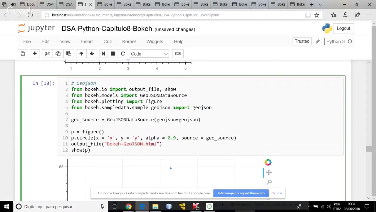 Python - Anaconda - Jupyter Notebook - Bokeh (Gráficos HTML) - YouTube