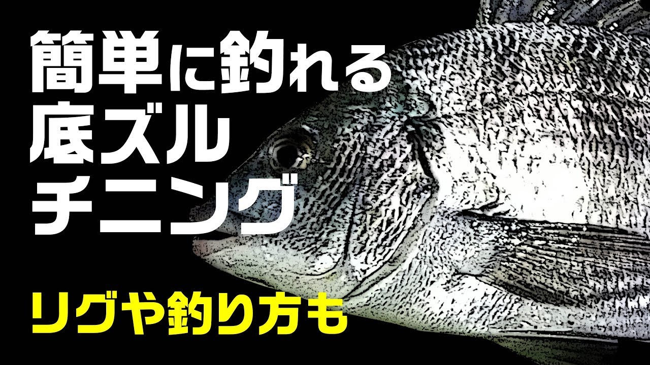 簡単リグで簡単チニング 釣り方も Youtube 簡単リグで簡単チニング 釣り方も Youtube