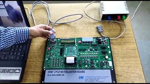 ADC-Analog to Digital Converter, Microcontroller and Embedded Systems Lab 4th sem,CSE,KIT, Tiptur.