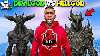 DEVIL GOD Meet with HELL GOD in GTA 5 | SHINCHAN and CHOP