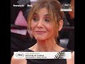 La célèbre actrice française Clotilde Courau sur le tapis rouge du Festival de Cannes 2025 !