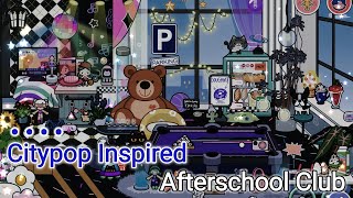 Miga Build 🔨 | Citypop Inspired Afterschool Club🎳🎶 | Speed Build screenshot 4
