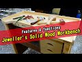 Jeweller's Solid Wood Workbench - Features & functions Jeweller's Solid Wood Workbench - Features & functions