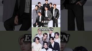 BTS vs ENHYPEN #kpop #bts #btsarmy #enhypen