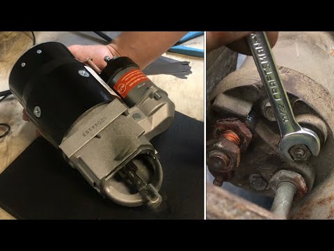 “installing” chevy STARTER (how shims work)