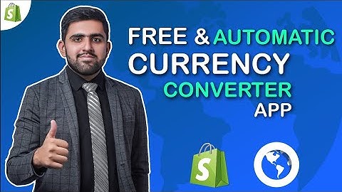 How To Add Free Automatic Currency Converter App In Shopify || Multiple Currencies With Bucks