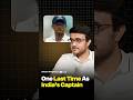 When Captaincy Roles Changed With Dhoni | Sourav Ganguly - Raj Shamani #shorts