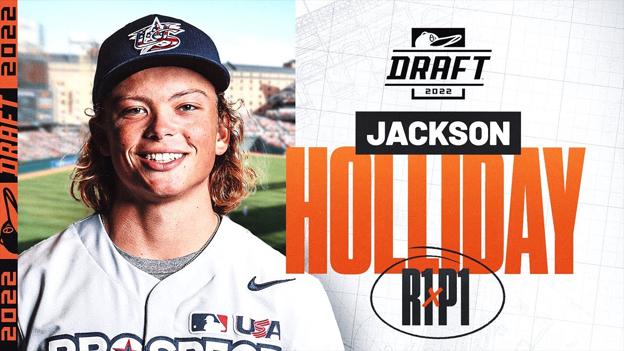 Holliday Selected By Baltimore Orioles as No. 1 Pick in 2022 MLB Draft, Sports
