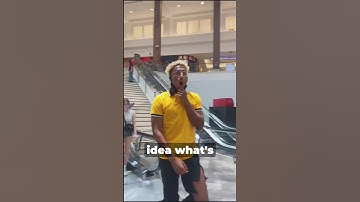 A guy can shut down ESCALATORS 🤯