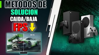 METODOS DE SOLUCION CAIDA DE FPS EN XBOX SERIES S | X