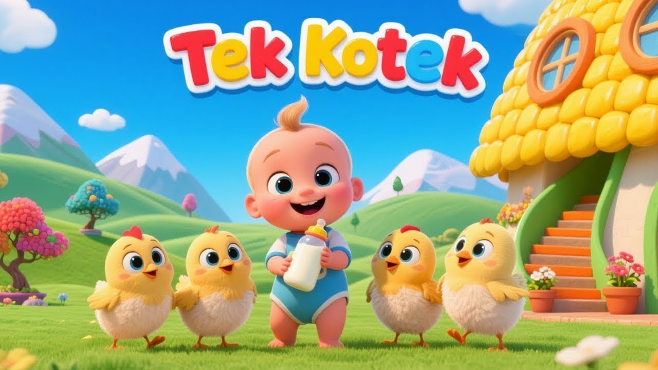 TEK KOTEK | CIT CIT CUIT | 5 BEBEK KECIL BERMAIN | SUARA BINATANG | Kids WoWy