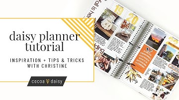 Cocoa Daisy 2023 Daisy Planner Tutorial