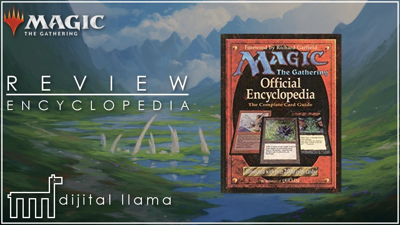 REVIEW | Official Encyclopedia | MtG - YouTube