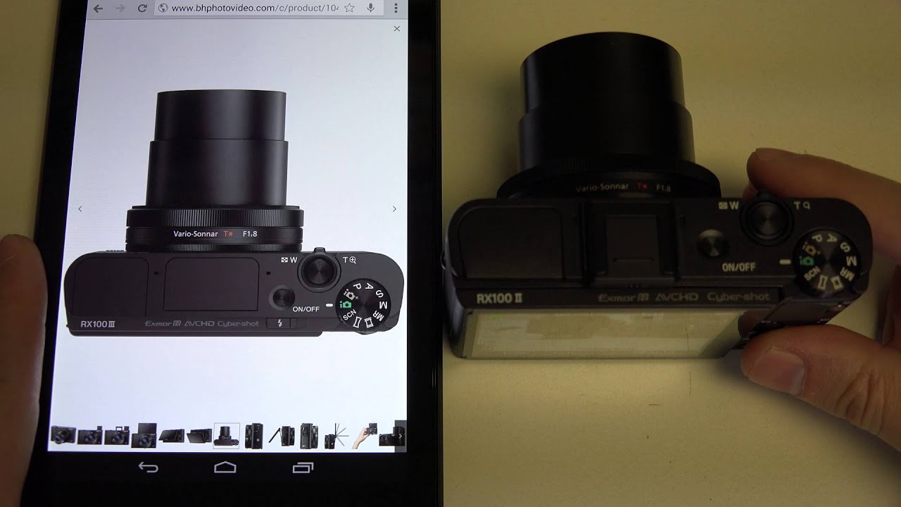 Sony Cyber-shot DSC-RX100M3 vs RX100M2 - YouTube
