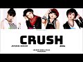 Gambar cover 2NE1 투애니원 - CRUSH Japanese Ver. Colour Coded Lyrics Kan/Rom/Eng