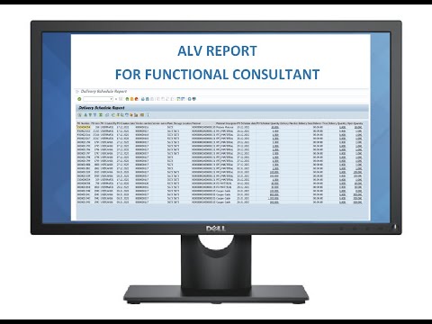 SAP ALV Report