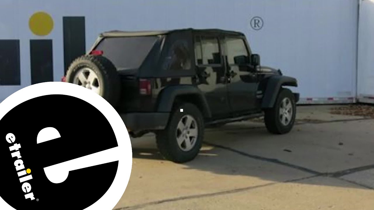 etrailer DrawTite Trailer Brake Controller Installation 2010 Jeep Wrangler