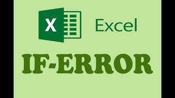MS EXCEL - IFERROR FUNCTION (PART 12) IN URDU / HINDI