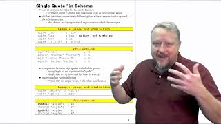 5.5 - Single Quote ' in Scheme