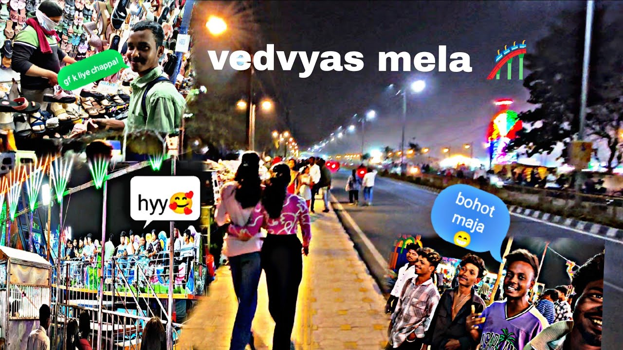 Vedvyas mela me bohot enjoy 😅🫶🔥...